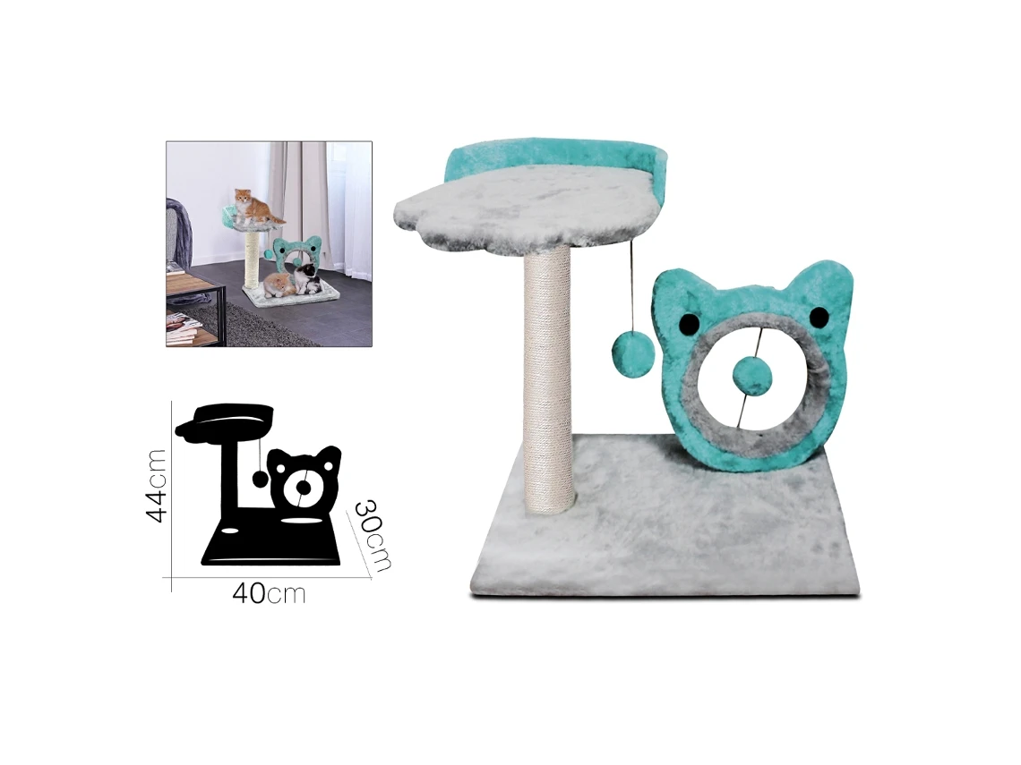 kf-E3986773bd5be4e73a9661a398172e0b45-Cat-Scratcher-Two-tier-Toy-Sweet-Home-Scratcher-with-Cat-Toy-Two-tier-Cat-Bed-Pet