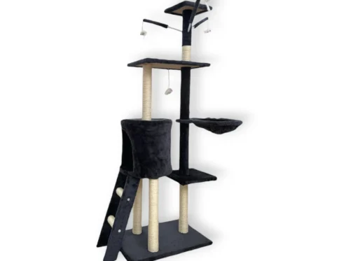 Rascador de árboles Azul gris azul Natural Sisal poste gato