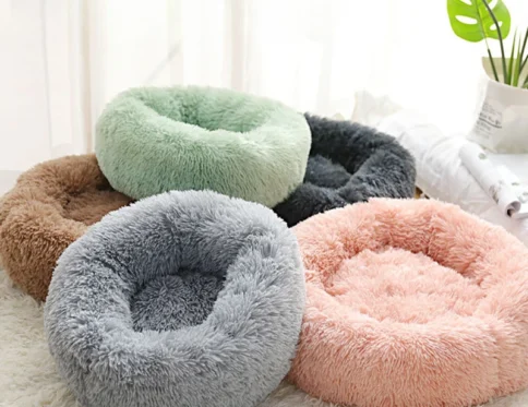 Nido de felpa para mascotas, nido de invierno para gatos, nido para perros, cálido y desmontable