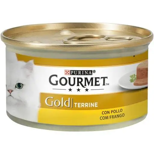 Gourmet Gold Comida húmeda para gatos con pollo