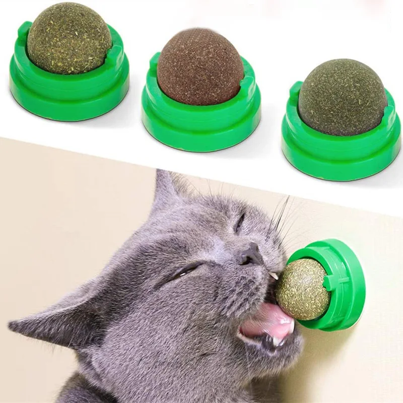 kf-S6baabbb51b8e46a6b78cbe5d25183ef6a-Natural-Catnip-Cat-Wall-Stick-on-Ball-Toy-Scratchers-Treats-Healthy-Natural-Removes-Balls-to-Promote