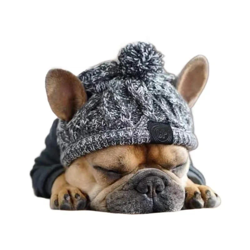 kf-S78b94f44fa7c41779353d91618326958k-Winter-Warm-Dog-Hats-Windproof-Knitting-French-Bulldog-Hat-For-Dogs-Chihuahua-Hat-Fluffy-Ball-Pet