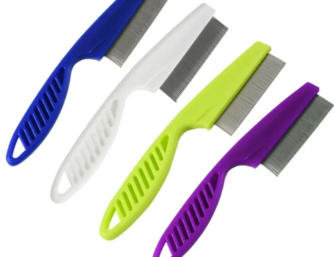 Cuidado de animales para mascotas Protege el peine antipulgas para perros gatos