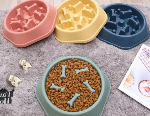 Estera de alimentación absorbente para mascotas, para perros y gatos, a prueba de fugas, fácil de limpiar