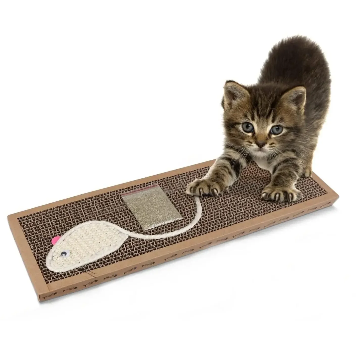 Alfombrillas rascadoras para gatos de cartón rascador para gatos