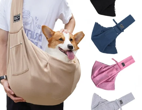 Cómodo bolso para perros Bolso bandolera para mascotas