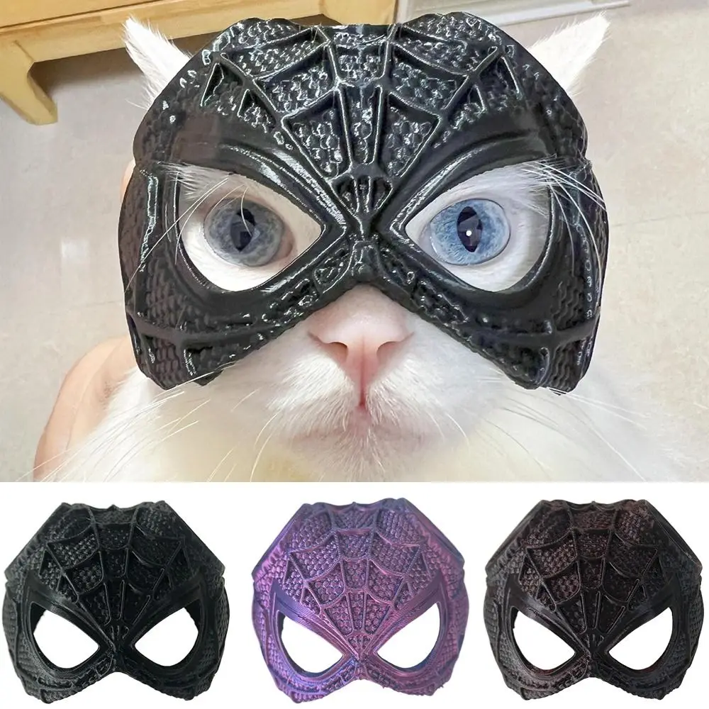 Impresión de máscara de murciélago de gato, accesorios de Halloween, disfraz de Cosplay