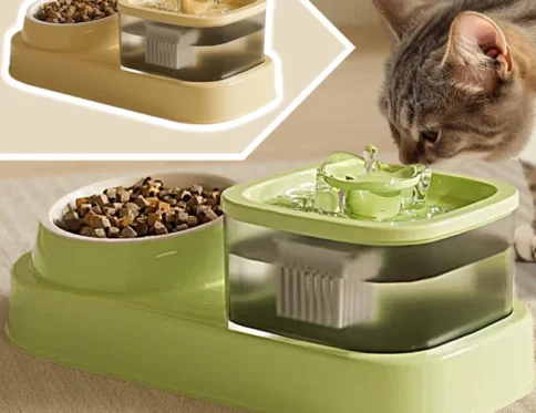 Fuente de agua para mascotas, filtro automático, bebedero eléctrico USB silencioso para gatos, alimentador para mascotas