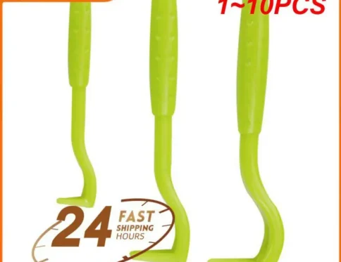 Kit de herramientas para eliminar pulgas de mascotas, gancho para rascar de plástico