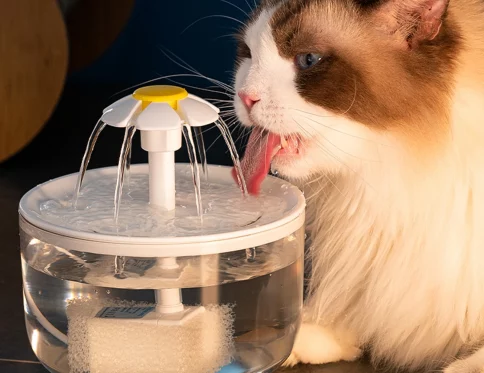 Fuente USB de 1L para gatos, dispensador automático