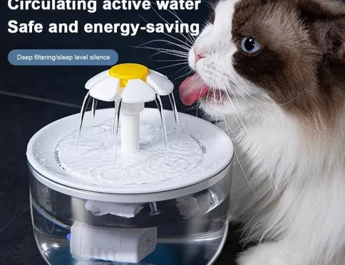 Fuente de agua automática silenciosa para mascotas