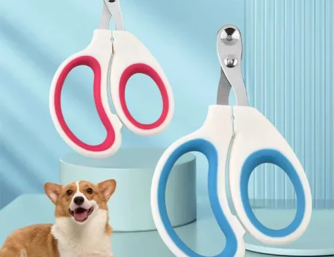 Cortauñas profesional de acero inoxidable para gatos y perros pequeños